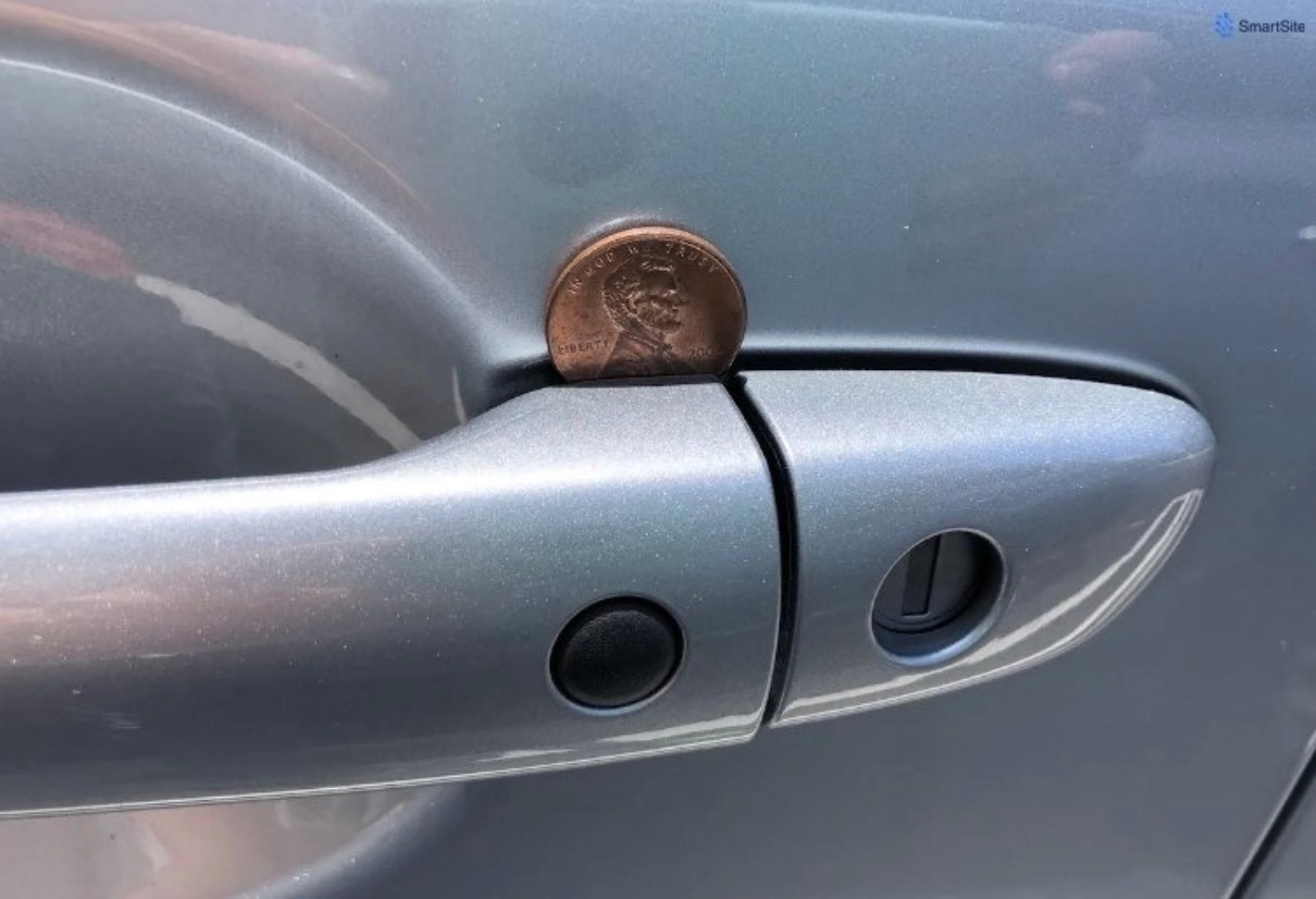 Here’s Why Finding a Penny in Your Car Door Handle Could Be a Serious Warning