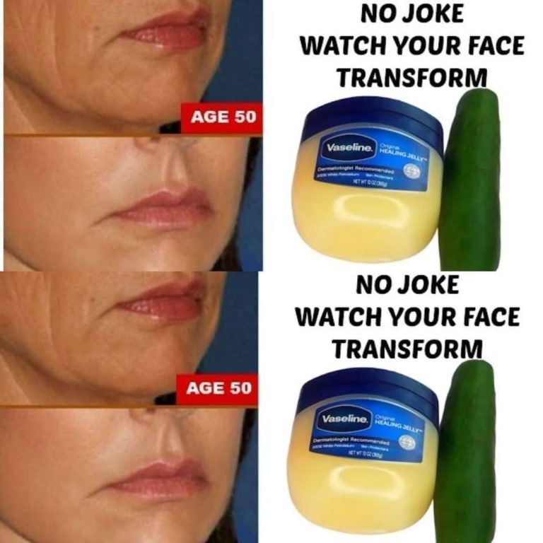 Mix Vaseline with Cucumber: The Secret Nobody Will Tell You—Watch Your Face Transform