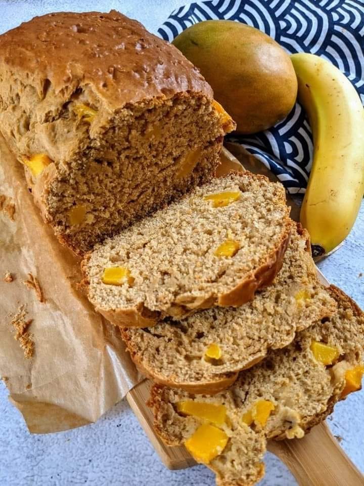 Delicious mango banana bread recipe