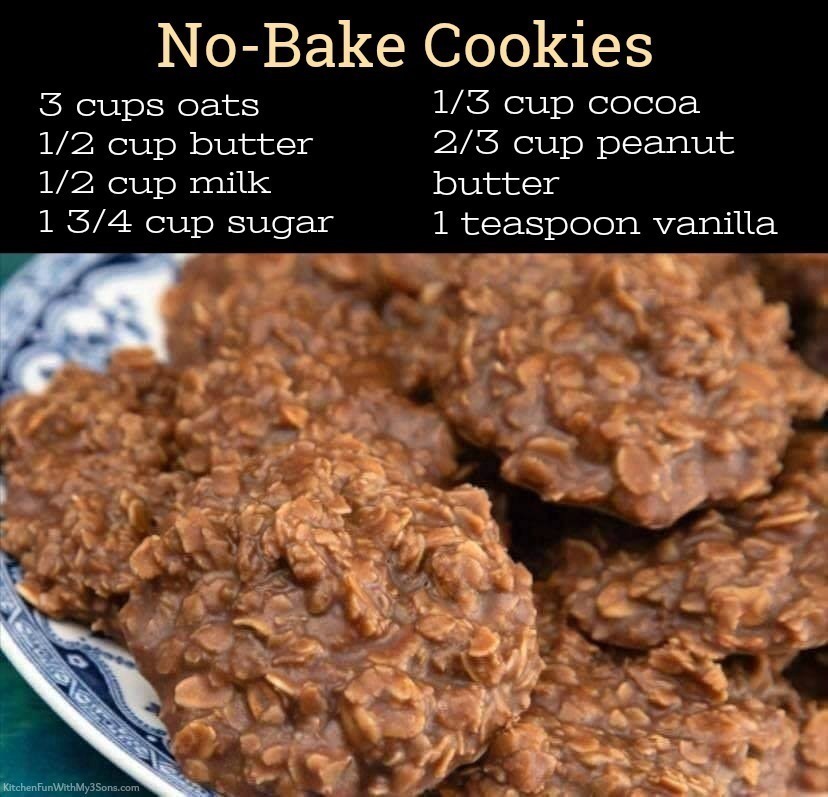 No Bake Cookies