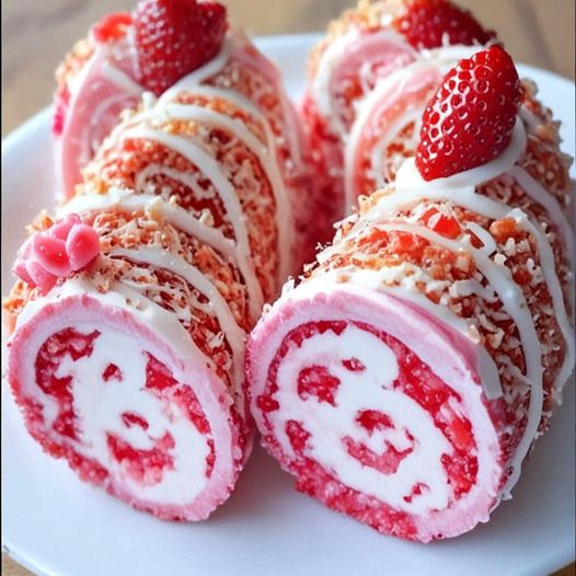 Strawberry Roll Cake – A sweet treat perfect for any occasion