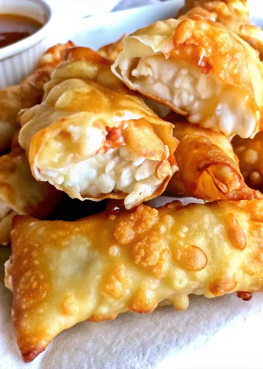 Crab Rangoon Egg Rolls