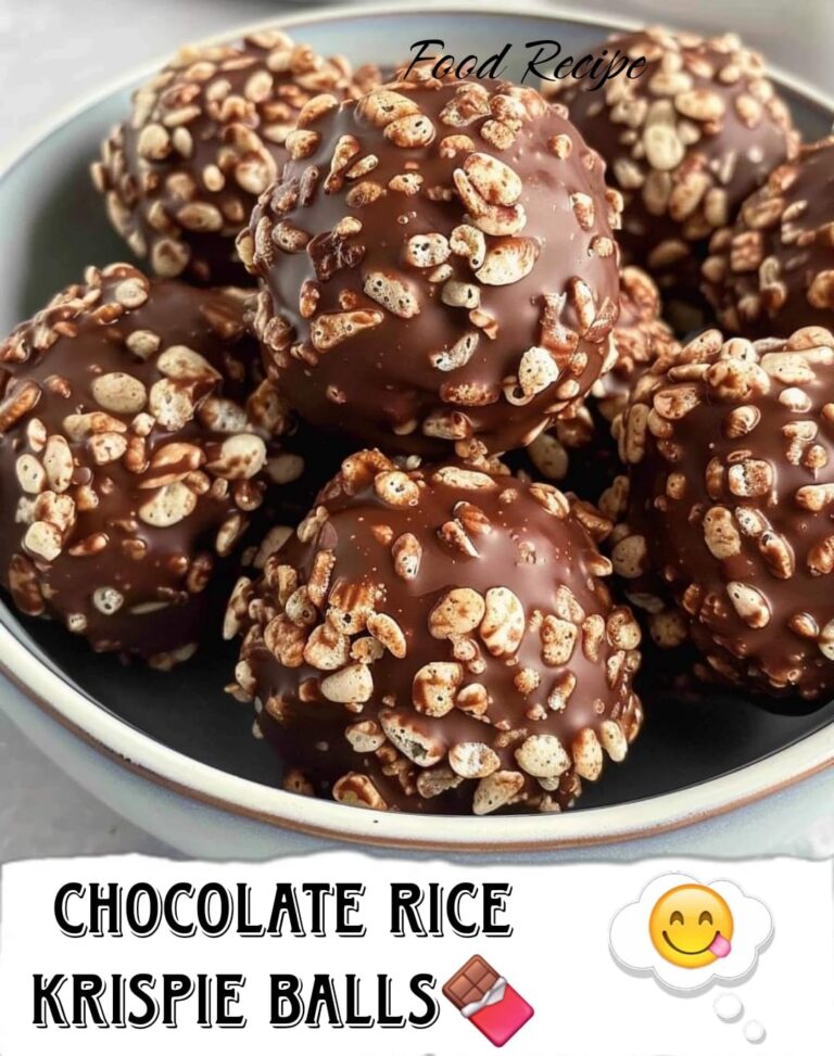 Chocolate Rice Krispie Balls 🍫🥣 Ingredients:👇👇  3 cups Rice Krispies cereal 1 cup chocolate chips (semi-sweet or milk chocolate) 1/2 cup creamy peanut butter (or nut butter of choice) 1/4 cup honey or maple syrup 1/2 tsp vanilla extract 1/4 cup mini chocolate chips (for coating) Optional: sprinkles or chopped nuts (for garnish) Instructions:  Melt the Chocolate Mixture:  In a medium saucepan over low heat, combine the chocolate chips, peanut butter, honey (or maple syrup), and vanilla extract. Stir continuously until the mixture is smooth and melted. Remove from heat.  Read more on next page