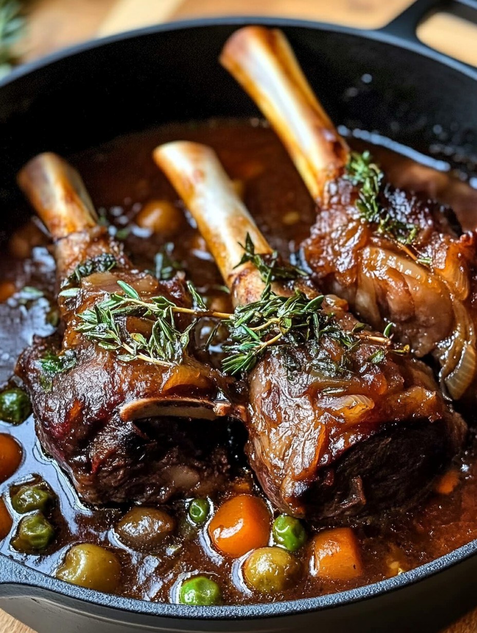 Braised Lamb Shanks