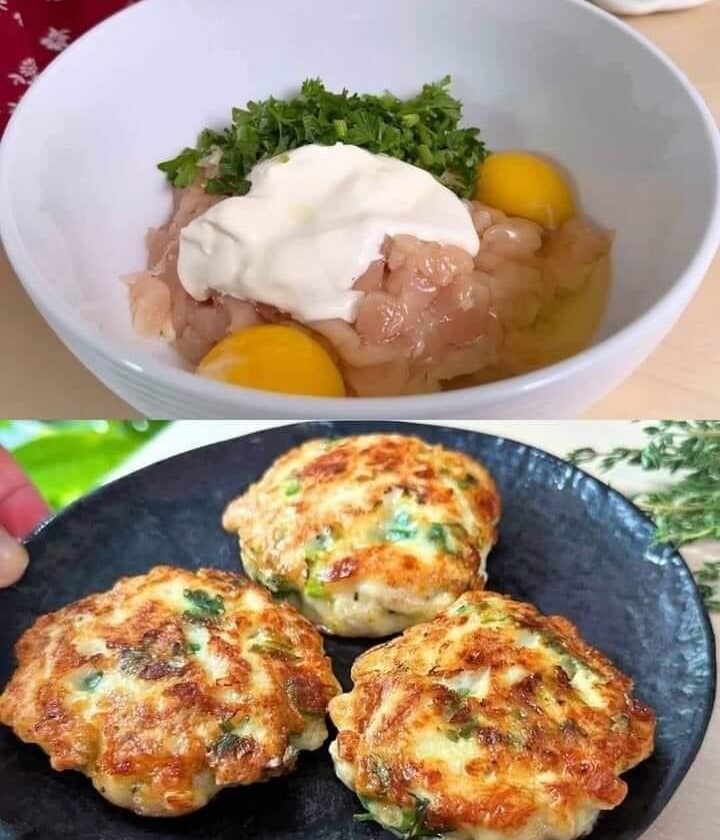 Chicken Patties with Mozzarella Recipe