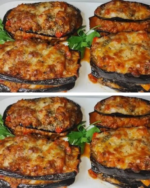 No frying! The eggplants that drive everyone crazy, the best I’ve ever prepared!