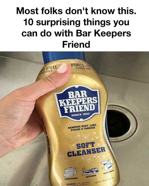 10 surprising things you can do with Bar Keepers Friend