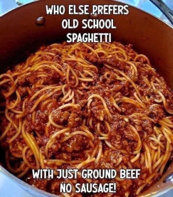 Old School Spaghetti