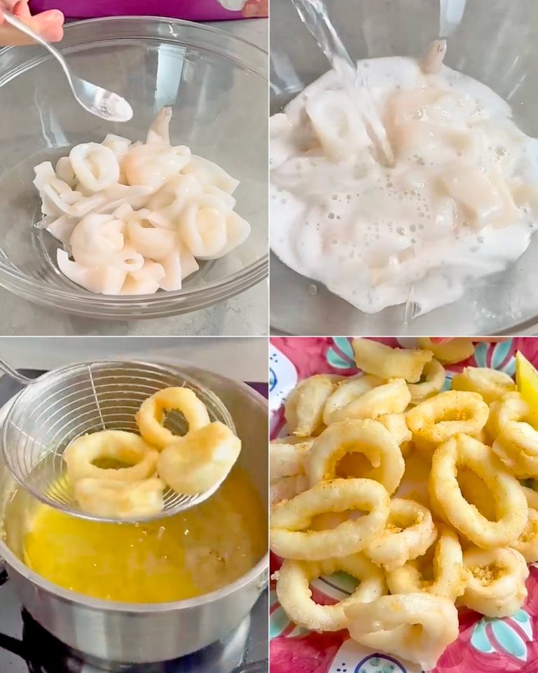 Calamari fritti: the method to make croccanti fuori and morbid within