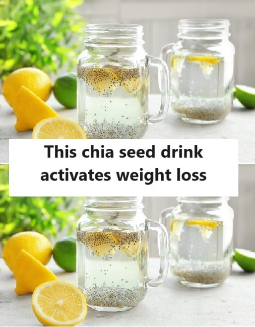 This chia seed drink activates weight loss