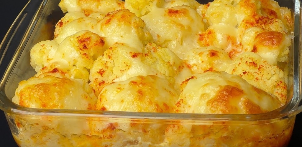 Easy Cheesy Cauliflower with Garlic Butter Potatoes