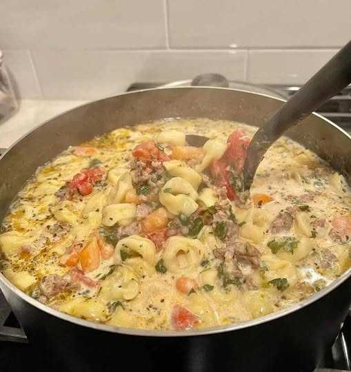 Sausage and Tortellini Soup