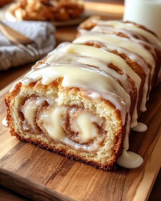 Dollywood Cinnamon Bread with Icing