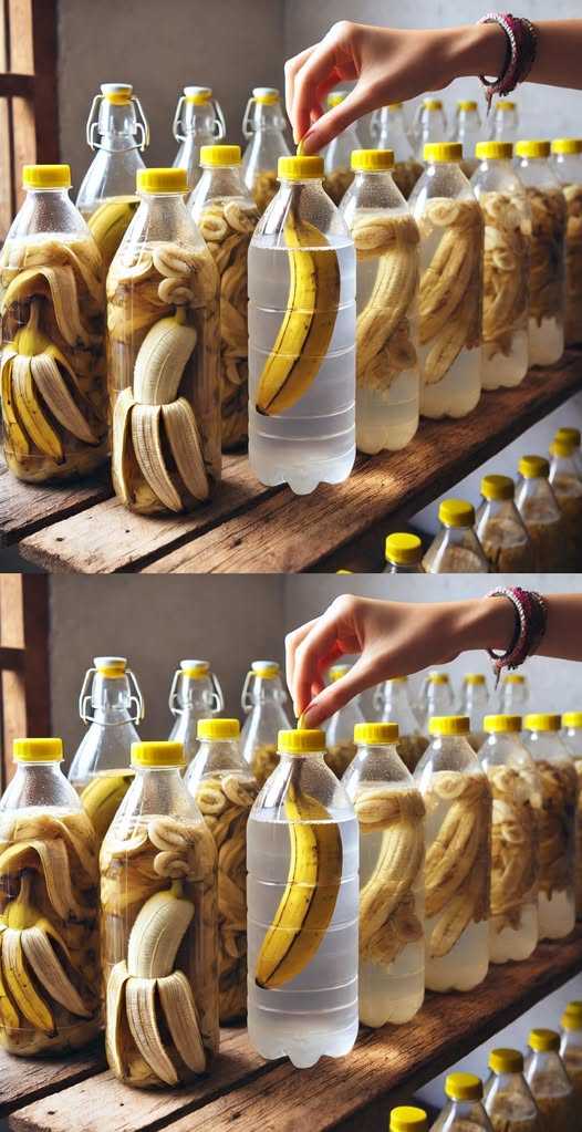 Banana peels, don’t throw them away: soak them in vinegar and you’ll see the results