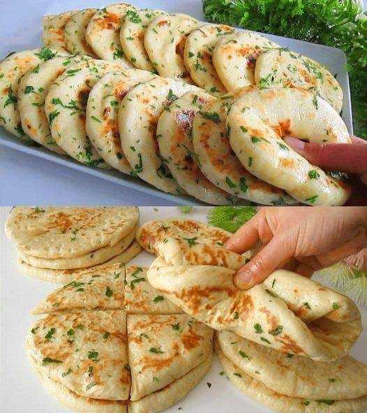 A Vegan Twist on Classic Garlic Flatbreads