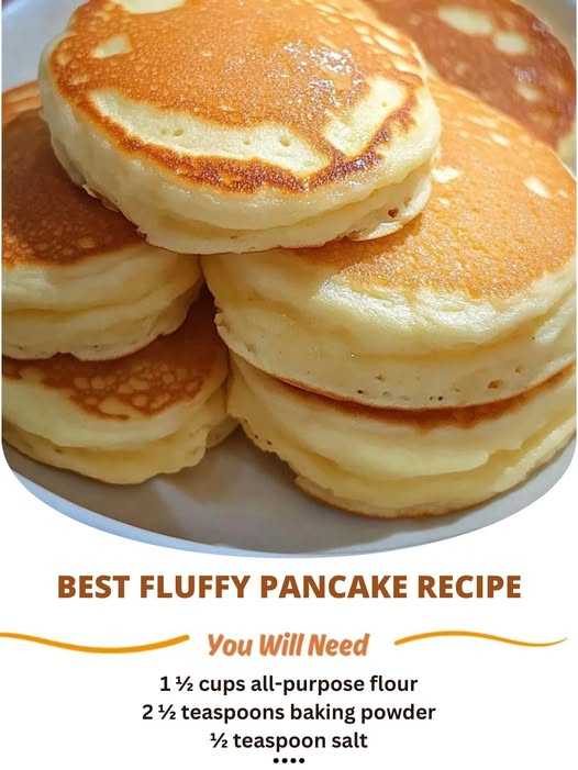 Best Fluffy Pancake Recipe – Don’t Lose This One!