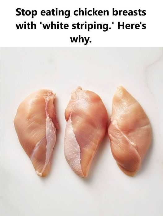 Stop Eating Chicken Breasts with ‘White Striping.’