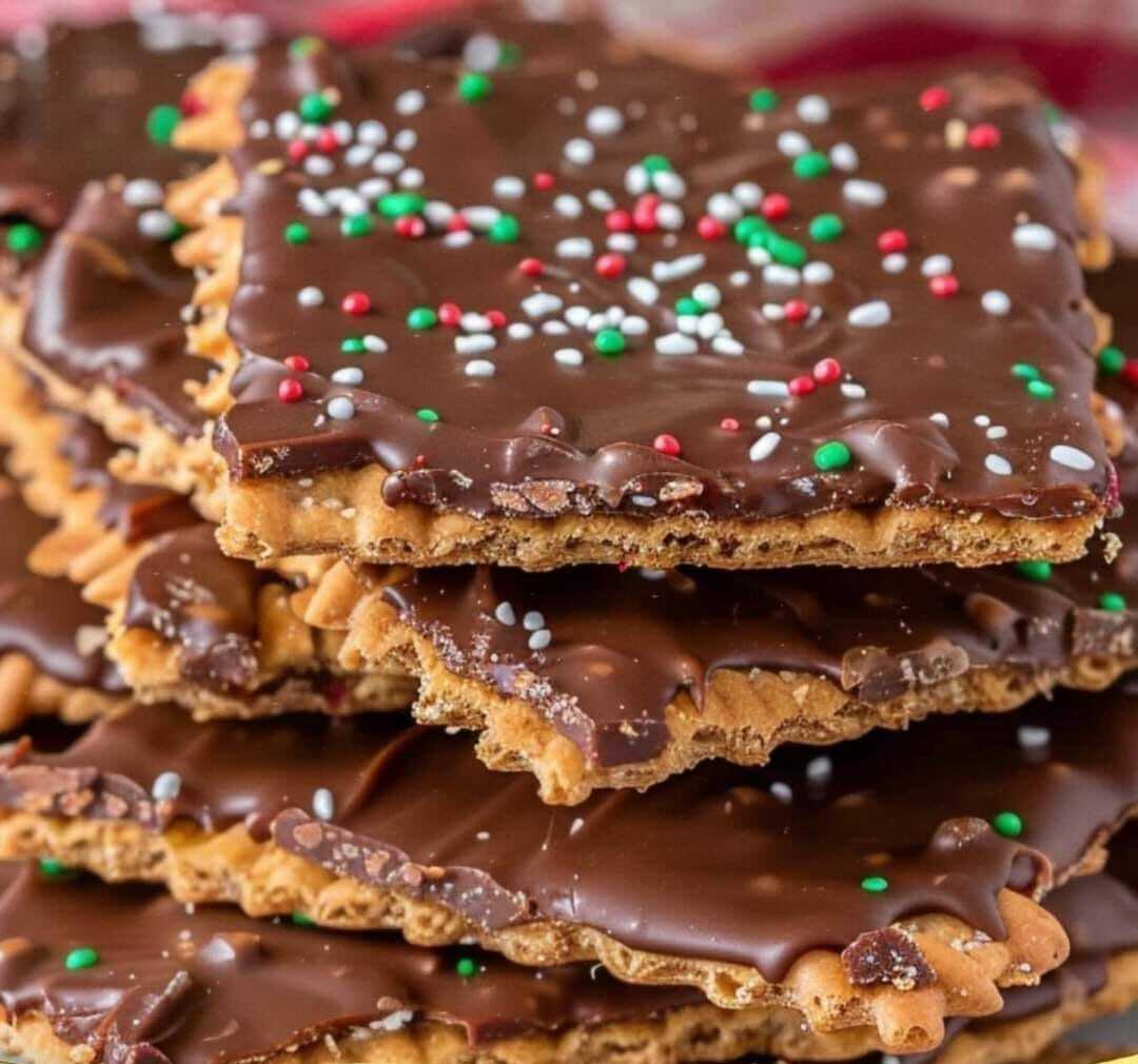 hristmas Crack | Saltine Cracker Toffee