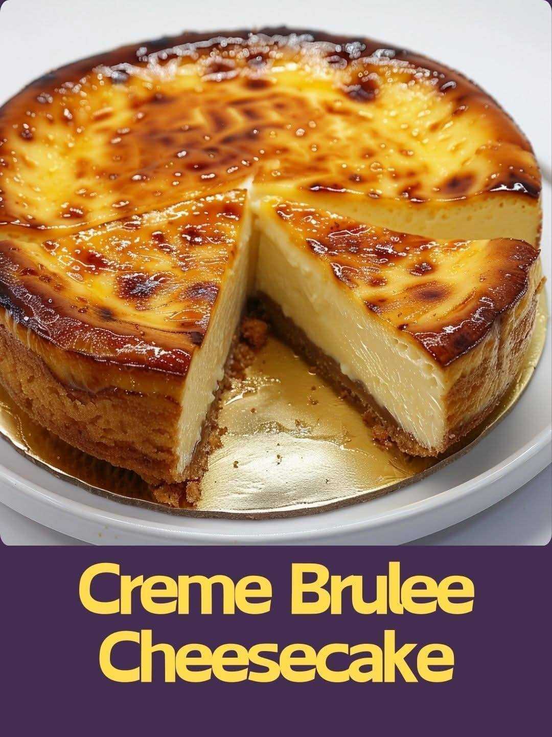 Creme Brulee Cheesecake