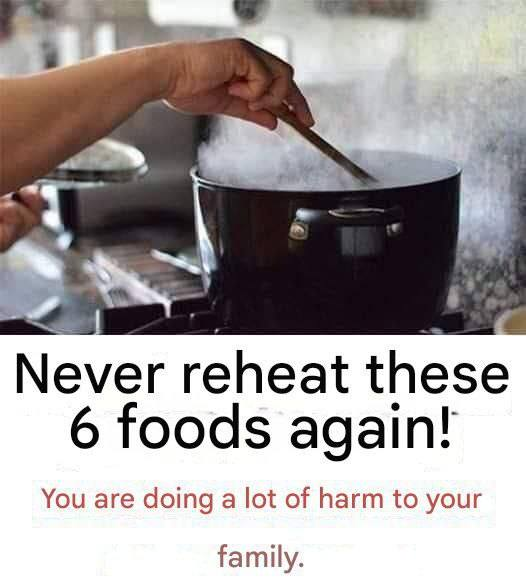 Beware of these foods when reheating! Choices that can be dangerous