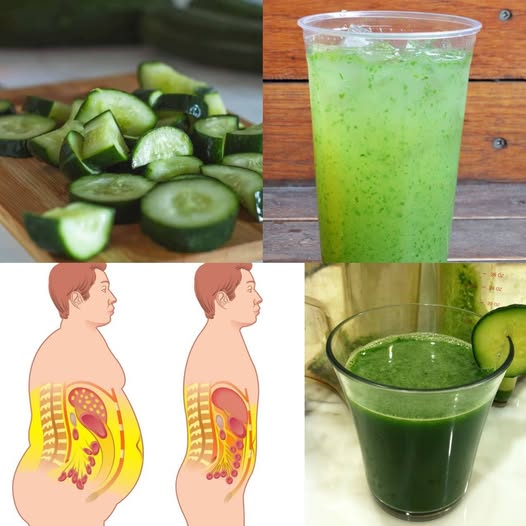 Revitalize Your Body: Drink This Bedtime Belly-Fat Burner with Lemon, Cucumber, Ginger, and Aloe Vera