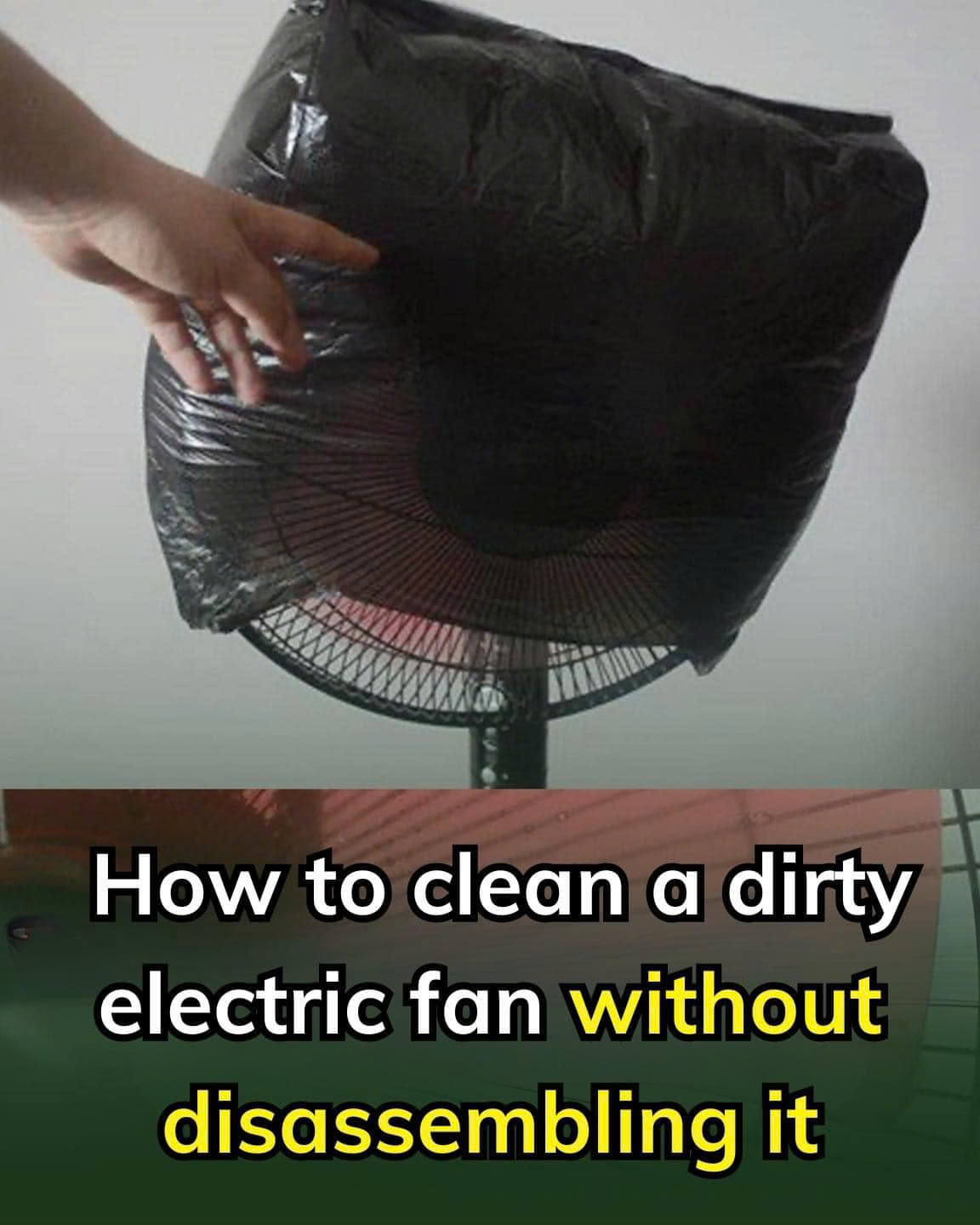 How To Clean a Fan Without Taking It Apart