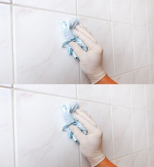 Trick to remove soap, mold and limescale from bathroom tiles