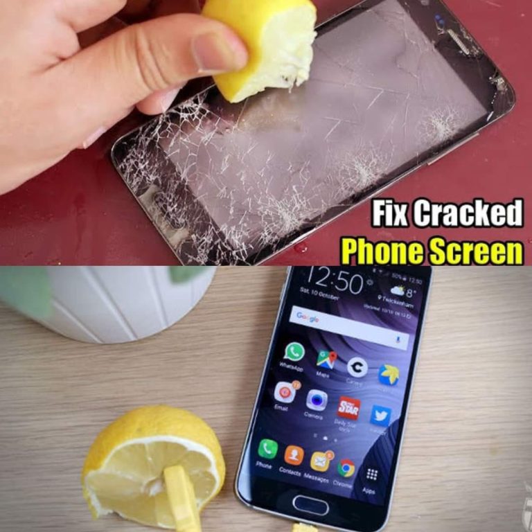 Revive Your Phone Screen with Lemon: A Zesty Trick!