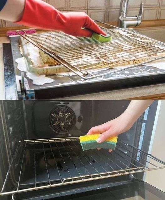 The Ultimate Sponge Trick for Cleaning Dirty Oven Racks: Say Goodbye to Stubborn Grime