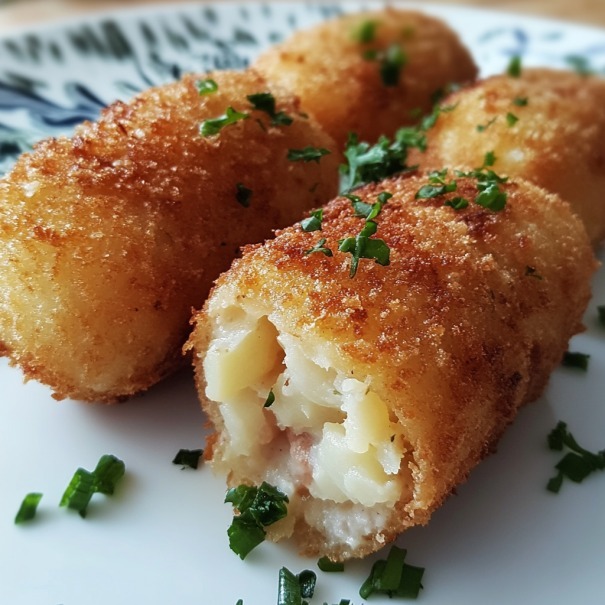 Fish Croquettes Ingredients: