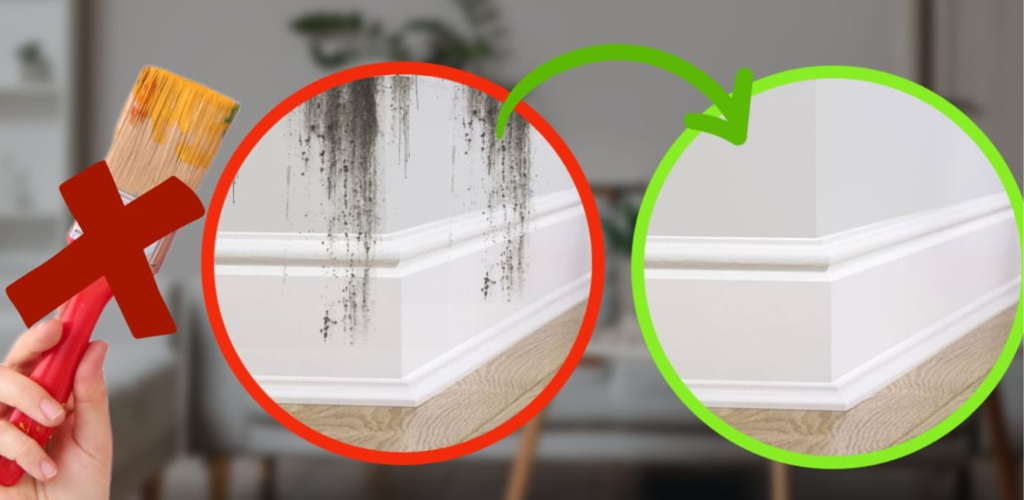 STAINS ON THE WALL, NOT PAINT: THE TRICK TO MAKE THEM DISAPPEAR IN A FLASH