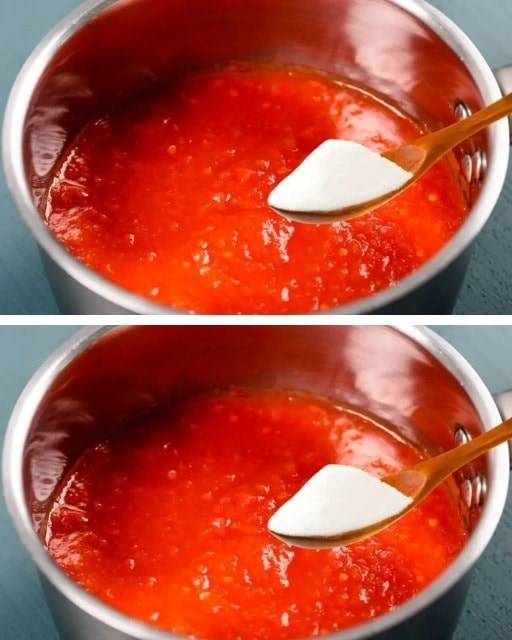 Discover the chef’s secret: the shocking result when adding baking soda to tomato sauce