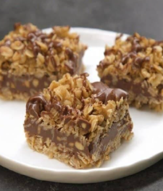 SIMPLE No Bake Magic Chocolate Oat Bars Will Taking Your Tongue On A Flying Carpet Ride !