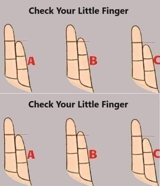 Your little finger reveals beautiful things about your personality