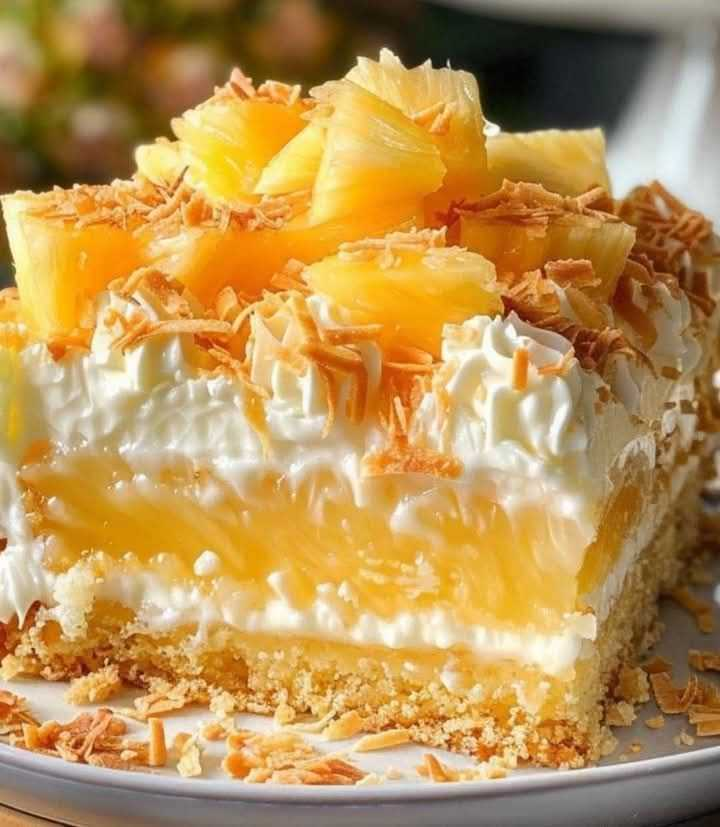 Pineapple Coconut Dream Cake